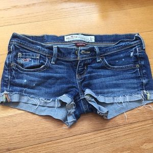 Hollister jean shorts